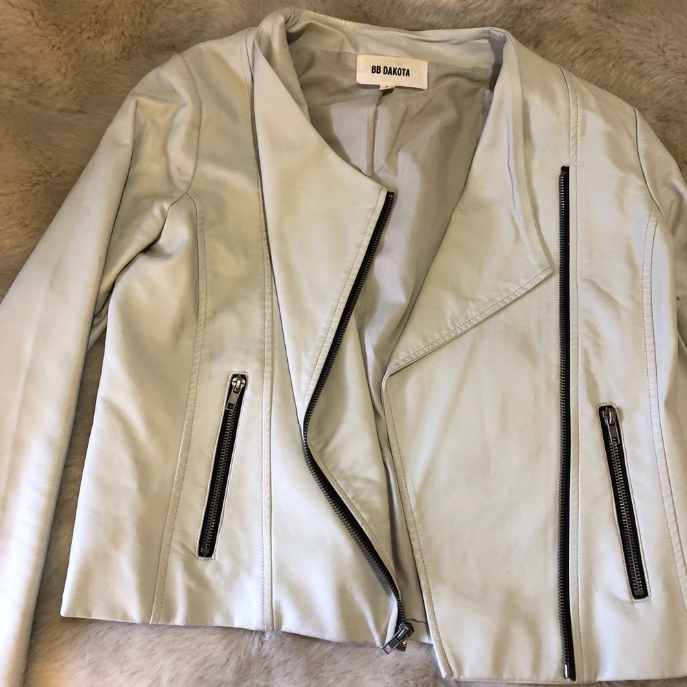 BB Dakota Leather Blazer